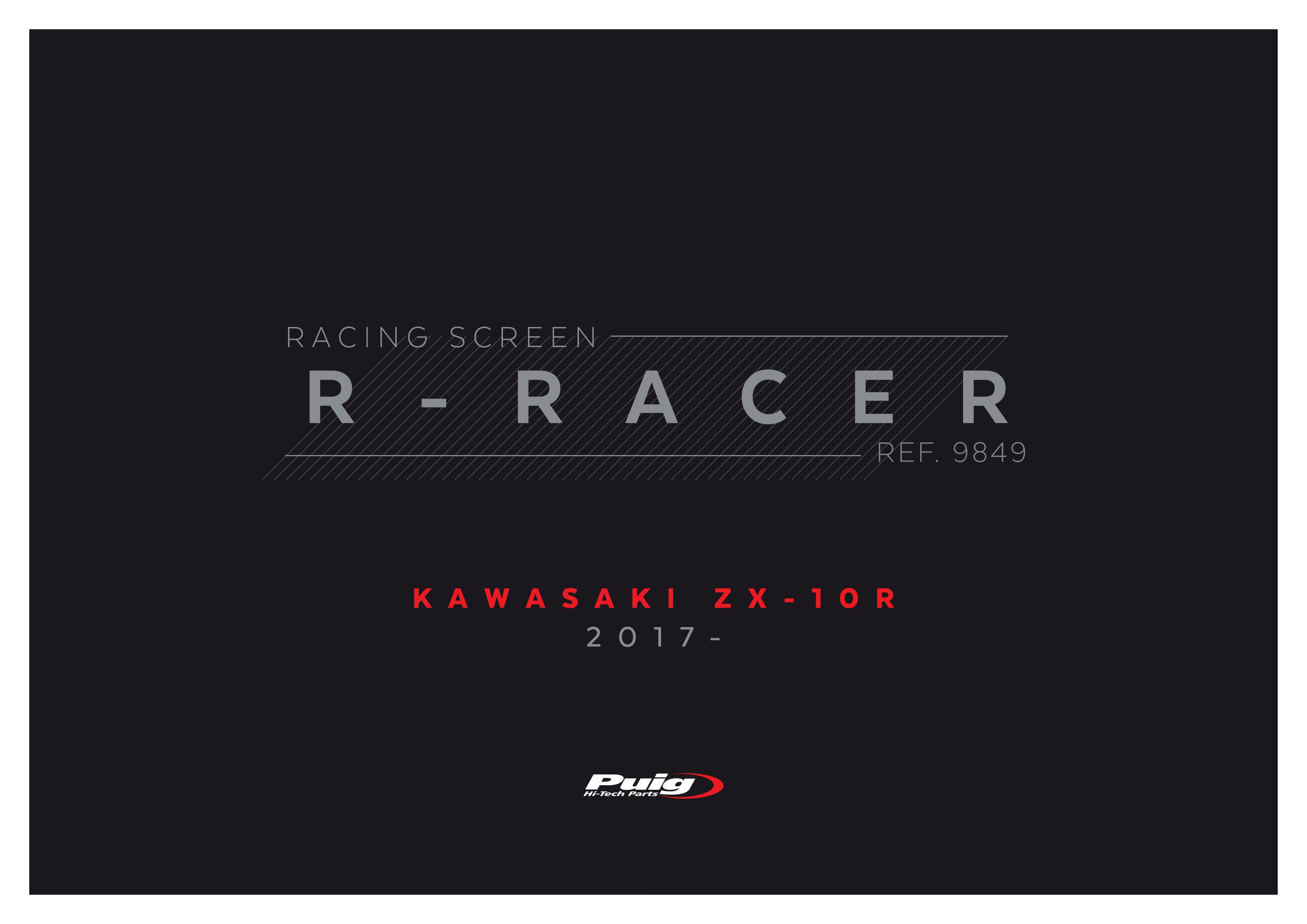 Racing R-Racer windscreen - Puig Hi-Tech Parts