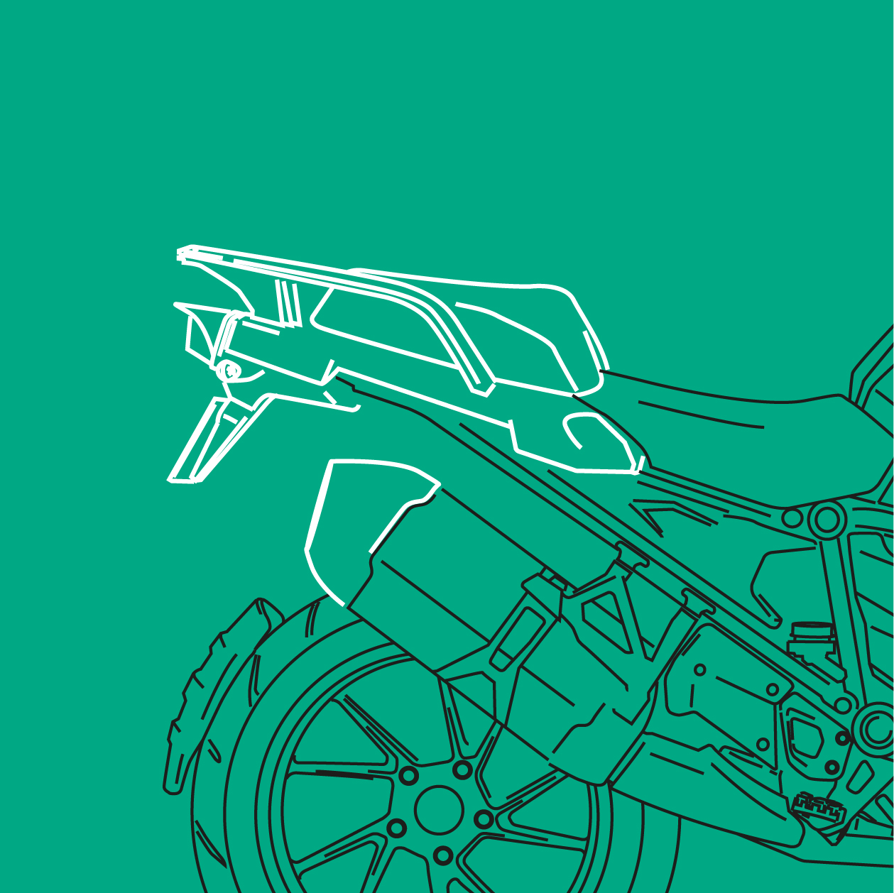 Medcat Rear Area Rear Area - Puig Hi-Tech Parts