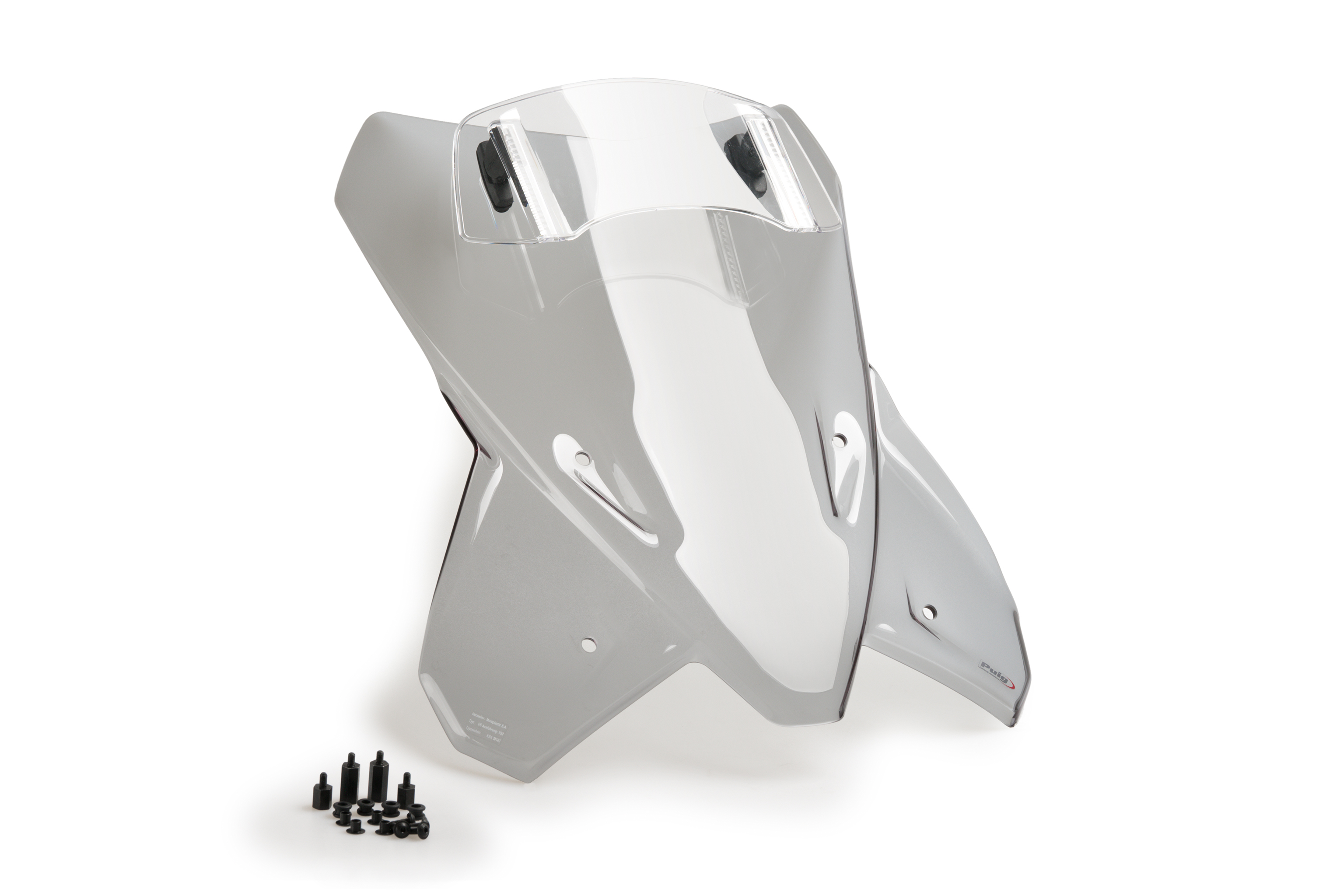 Puig 20817H Touren-Windschutzscheibe Getönt – Für Motorrad, Aerodynamisch & Schützend