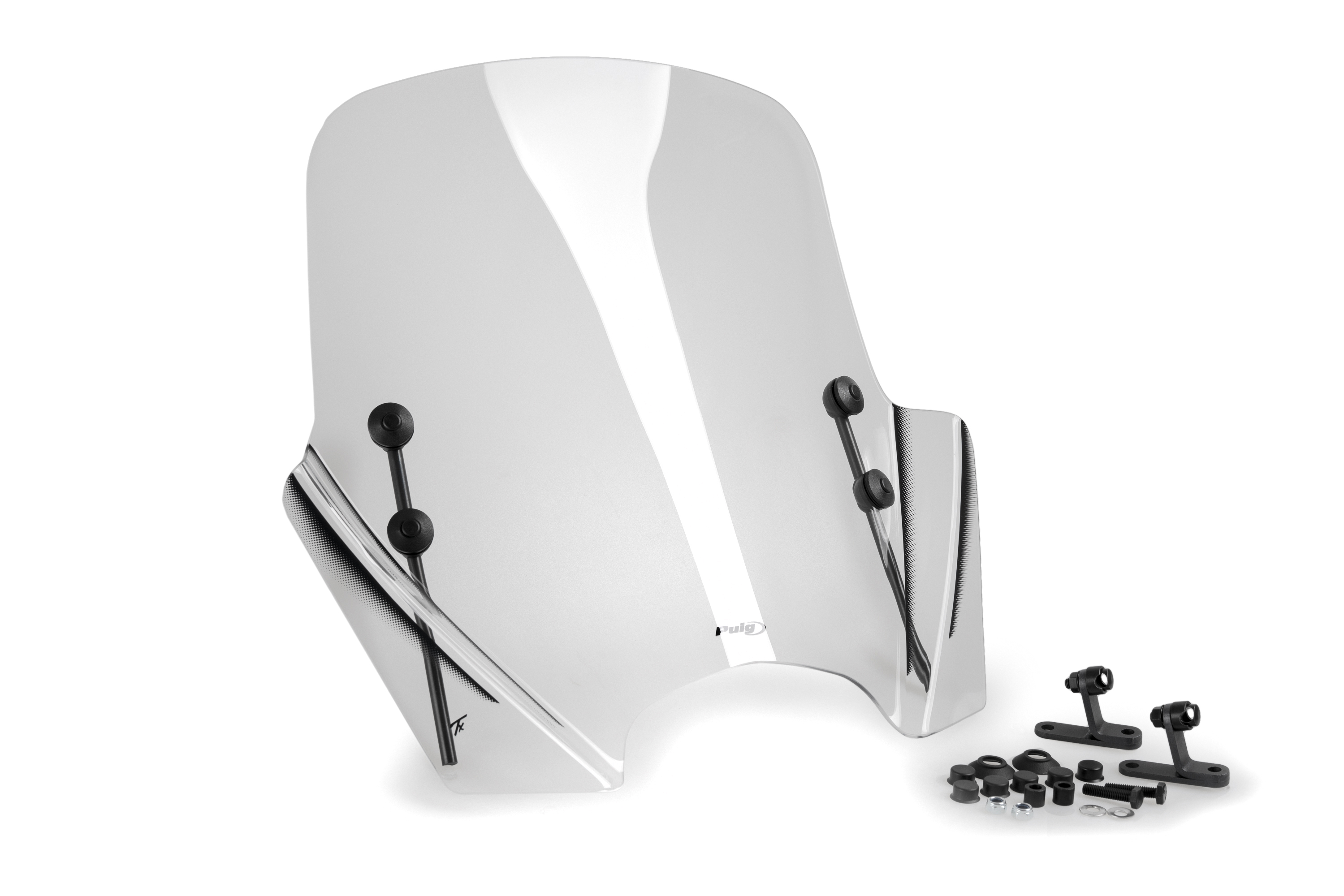 Puig 21741W WINDSHIELD T.X. [CLEAR] KYMCO AGILITY S 125I CBS E5