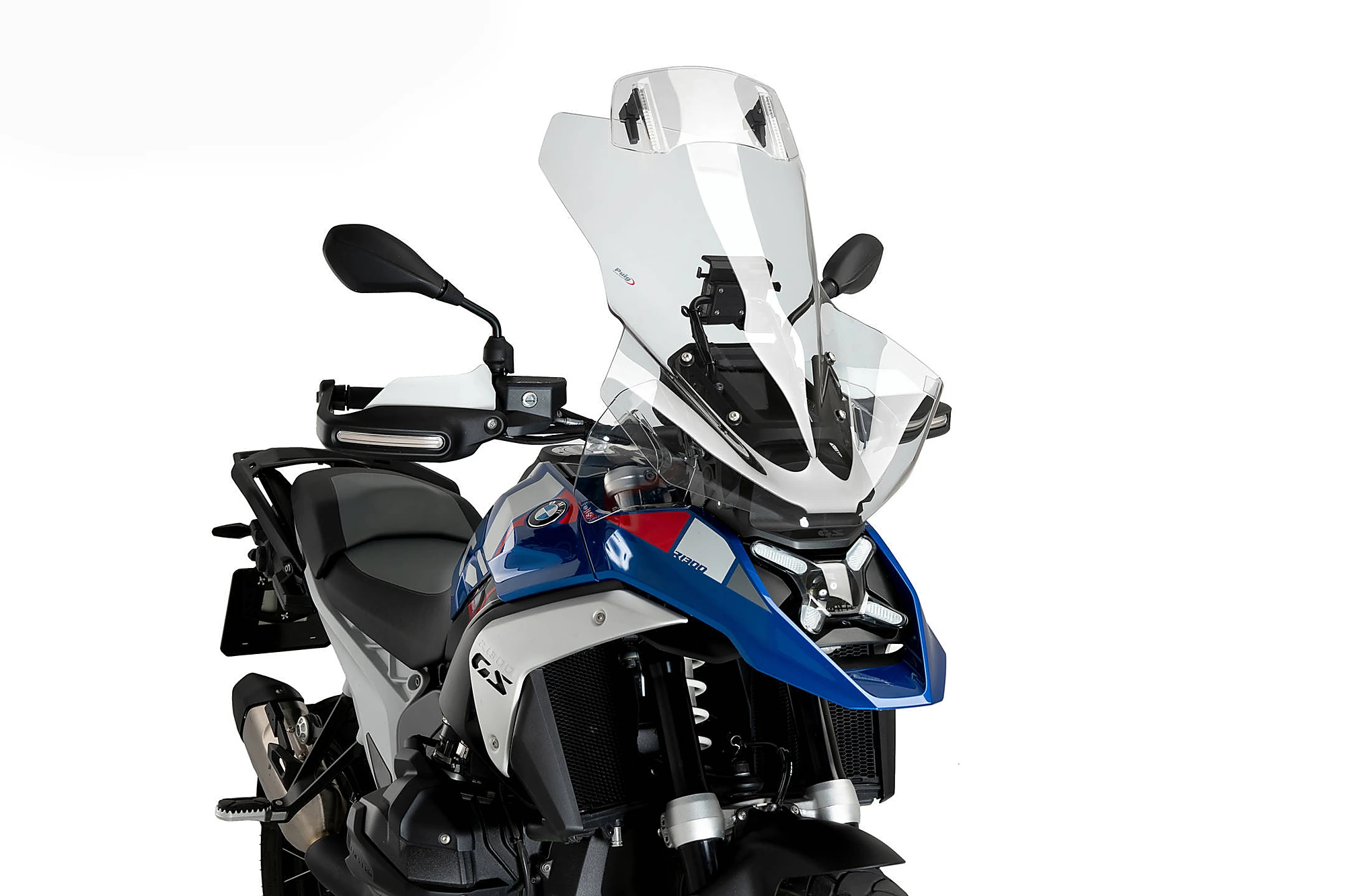 Touring Plus Windshield with Visor - Puig Hi-Tech Parts