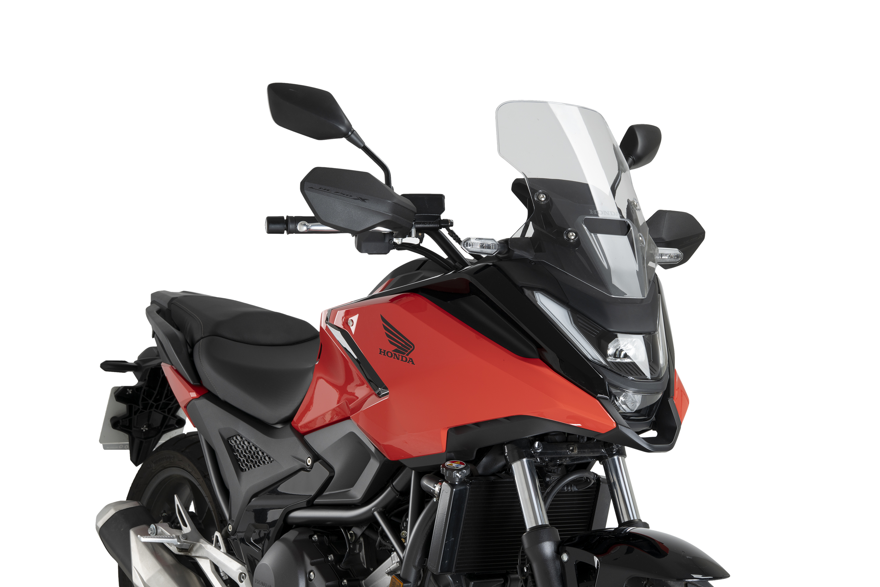 Écran Sport Puig 20584F Fumé Foncé Pour Honda X-ADV 2021-2022 - Acrylique 3/4mm, Design Compact Et Aérodynamique