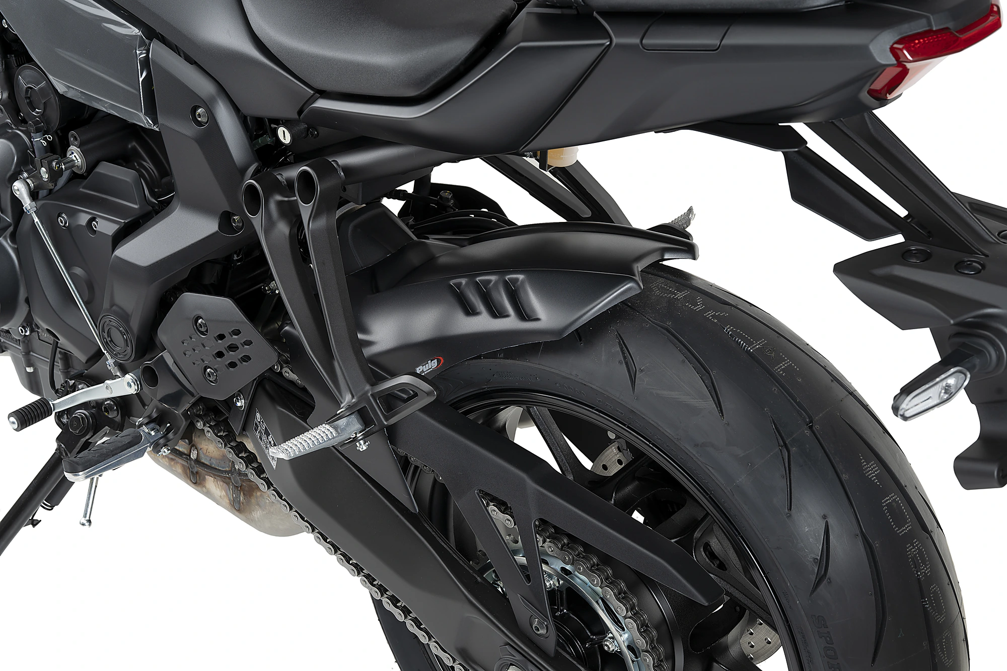 パーツ Puig 8558J REAR-FENDER [MATT BLACK] Rear Fenders - Puig Hi